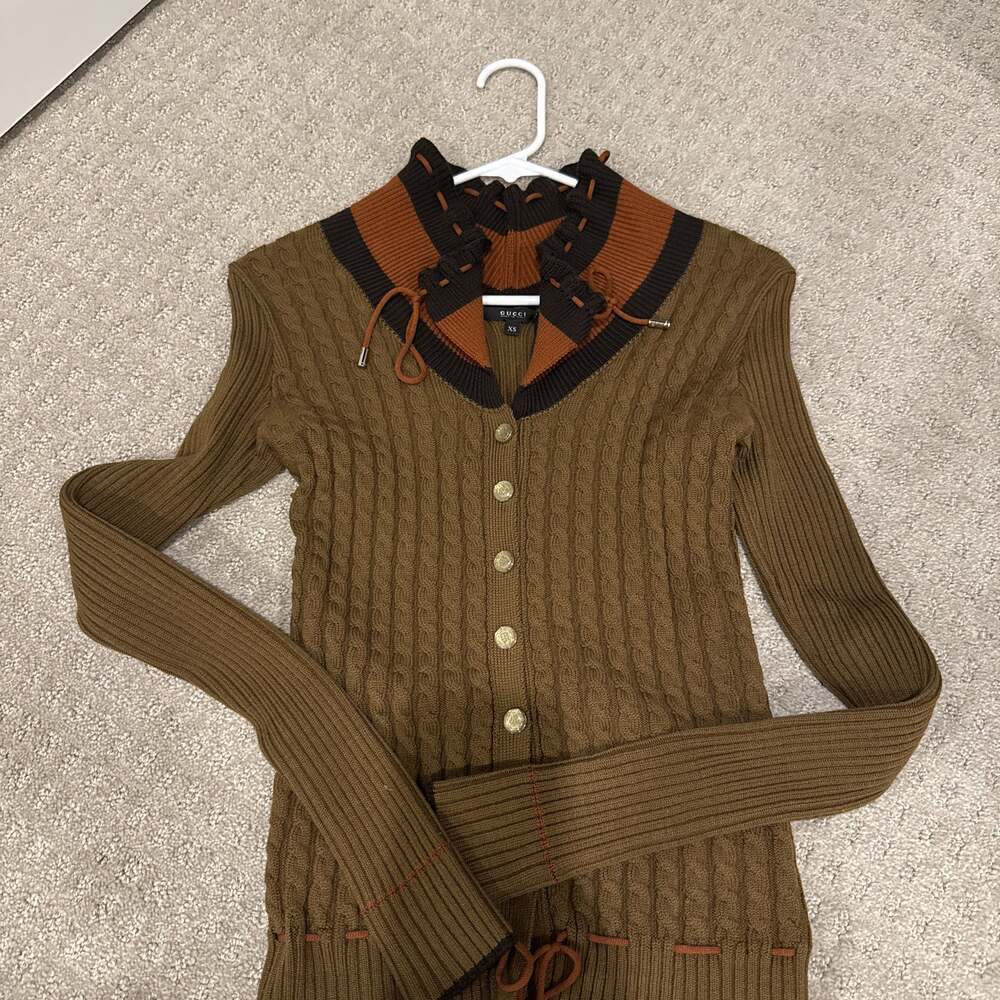 💋NWT💋Gucci Wool Sweater LB001-005 - Picture 4 of 8
